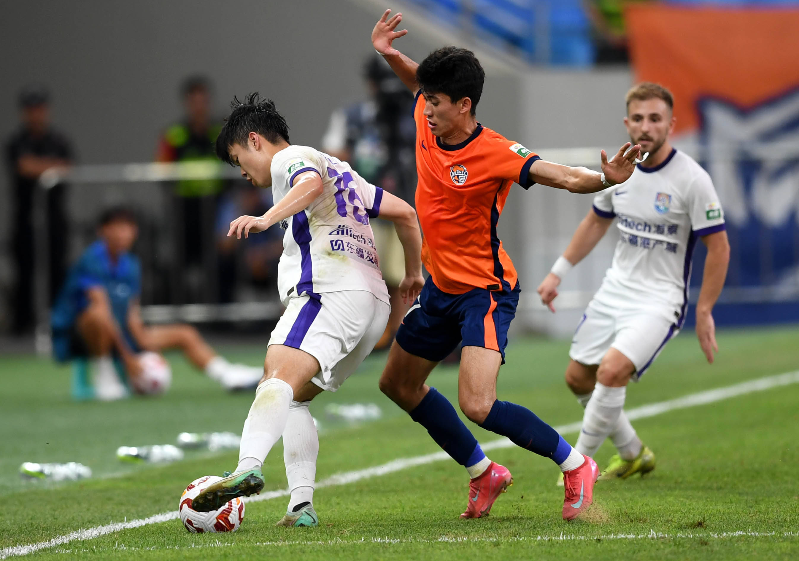 京女排的防 京女排的防